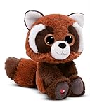 NICI Kuscheltier GLUBSCHIS Roter Panda Robidu 15cm braun - Stofftier aus weichem Plüsch, niedliches Plüschtier zum Kuscheln und Spielen, für Kinder & Erwachsene, tolle Geschenkidee - 49692