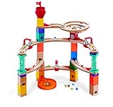 Hape Quadrilla Bau-Set Aus der Burg entkommen aus Holz mit zahllosen Aufbaumöglichkeiten, ab 4 Jahre