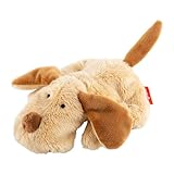SIGIKID 42590 Mini Hund Cuddly Gadgets Mädchen und Jungen Babyspielzeug empfohlen ab Geburt beige/braun