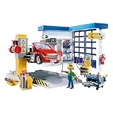 PLAYMOBIL City Life 70202 Autowerkstatt, Ab 4 Jahren, 153-teilig [Exklusiv bei Amazon]