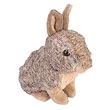 Wild Republic 15951 18044 Bunny Plush Plüsch Kaninchen, Cuddlekins Kuscheltier, Plüschtier, 20 cm, Multi, Hase