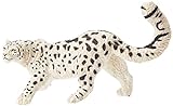 Papo -Handbemalt - Figuren -Wildtiere Der Welt-Schneeleopard-50160-Sammelbar-Für Kinder - Geeignet für Jungen und Mädchen - Ab 3 Jahren