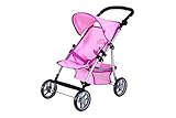 KNORRTOYS.COM 16837 Puppenwagen, Princess pink