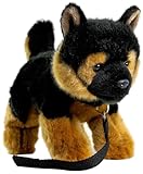 Carl Dick Schäferhund Welpe mit Leine, Hund, Plüschtier, Kuscheltier, ca. 21cm 3486