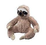 EcoBuddiez - Faultier von Deluxebase. Kleine weiche Plüschtiere aus recycelten Plastikflaschen. Umweltfreundliches Kuschelgeschenk für Kinder und niedliches Kuscheltier für Kleinkinder.