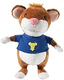 HEUNEC 589773 Leo Lausemaus/Tip The Mouse Stoffspielzeug für Babys, blau