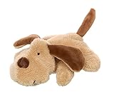 SIGIKID 42590 Mini Hund Cuddly Gadgets Mädchen und Jungen Babyspielzeug empfohlen ab Geburt beige/braun