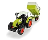 Dickie Toys CLAAS Ares Set, großer Traktor mit Anhänger und Kippmechanismus, 57 cm lang, für Kinder ab 3 Jahren