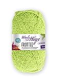 Sibylles Geschenkeartikel 50g Woolly Hugs Frottee - Farbe 74 Apfel - Für den kosmetischen Bereich genau so geeignet, wie für Kuscheltiere