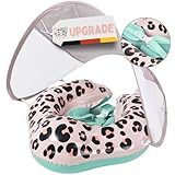 EDWEKIN® Premium Baby Schwimmring Leoni 2025 mit UV-Dach (UPF 50+) | TÜV geprüft | Idealer Baby Float für 6–36 Monate | Stilvoll, sicher & bequem – der niedlichste Schwimmreifen für Kinder