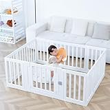 Gupamiga Laufstall Baby Laufgitter Baby Sicherheits-Aktivitätszentrum für drinnen oder draußen 150×110cm PLP-WL071-10