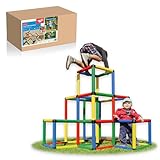 Quadro Kletterpyramide – modulares Klettergerüst für Kinder, 237 Teile, ab 12 Monaten, Indoor/Outdoor, UV-stabil, Made in Germany
