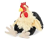 Unbekannt Stofftier Hahn 23 cm, Kuscheltier Plüschtier, Hähnchen Gockel Huhn Henne