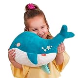 B. toys Kuscheltier Wal – Superweich und groß – Plüschtier blau, Baby und Kinder Spielzeug für Mädchen und Jungen ab 0 Monate