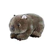 Teddys Rothenburg Kuscheltier Wombat braun 28 cm Plüschwombat Plüschtier