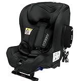 Axkid Minikid 2 Kindersitz 0-25 kg Rückwärtsgerichteter Autositz und Reboarder mit Sicherheitsgurt - Kinderautositz Gruppe 0+/1/2, Verstärkte Kopfstütze, Shell Black