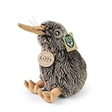 Teddys Rothenburg Kuscheltier Vogel Kiwi grau sitzend 15 cm Plüschkiwi Plüschtier