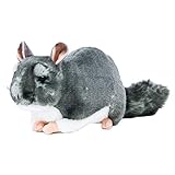 Teddys Rothenburg Kuscheltier Chinchilla grau 28 cm Plüschchinchilla Uni-Toys