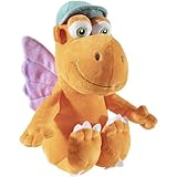 Heunec & Co.KG Drache Kokosnuss, GRS/PET Plüsch, Orange, 26 cm