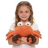 Xiyocadt Krabbe Meerestiere Plüschtiere, 23cm Niedliche Kleine Krabbe Plüschtier, Realistisches Weiches Krabbe Kuscheltier Geschenke für Kinder Jungen Mädchen (23cm)