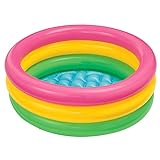 Intex Sunset Glow Baby Pool - Kinder Aufstellpool - Planschbecken - Mehrfarbig - Ø 86 x 25 cm - Für 1-3 Jahre