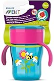 Philips Avent SCF782/20 Trinkbecher für Kinder ab 12 Monate, rosa/himmelblau