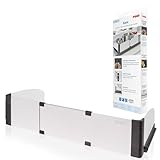 reer Herdschutzgitter Basic, ausziehbar 55-61 cm Silber, 20058