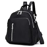 Hapkou 23ZU A black backpack, Acrylic, M