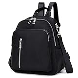 Hapkou 23ZU A black backpack, Acrylic, M