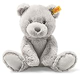Steiff Kuscheltier Teddybär Bearzy, Süßes Stofftier mit Namen, Jungen, Mädchen & Babys ab 0 Monaten, Soft Cuddly Friends, Plüschtier 28 cm klein, 241543