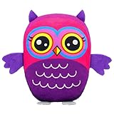 Landahl & Baumann Kuscheltier Eule 16 cm, Plüschtier Kinder, Jungen & Mädchen, Stofftier mit Schlaufe, Sorgenfresser, Babyspielzeug, Kinderspielzeug, Geschenk Neugeborene & Geburt