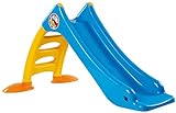 Dohany 2in1 Kinderrutsche Wasserrutsche freistehend Rutschbahn Rutschlänge 120 cm (blau/gelb)