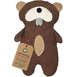 Efie Bio Spiel & Kuscheltier, Biber, Made in Germany, GOTS Zertifiziert, nachhaltig