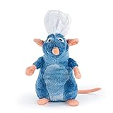 Famosa Ratatouille Remy Plüschtier mit Kochmütze, 33 cm, super weiche Qualität