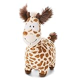 Kuscheltier Giraffe Gina 30cm – Nachhaltiges Plüschtier für Mädchen, Jungen & Babys-Flauschiges Stofftier zum Kuscheln & Spielen – Schmusetier der Wild Friends GO GREEN Kollektion