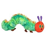 GakQll Raupe Nimmersatt Kuscheltier, Kleine Raupe Nimmersatt Plüschtier, Emotionale Unterstützung für Kinder, Sensorische Entwicklung durch Berührung, 25 cm Größe, Geburtstags