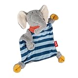 SIGIKID Schnuffeltuch Elefant Lolo Lombardo Baby Schmusetuch - Spielzeug Stofftier Kuscheltier – Stofftuch für Neugeborene - Plüschtier zum Trösten für Babys und Kleinkinder ab Geburt geeignet