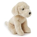 Zappi Co Labrador Plüschhund (25 cm) - Freundlicher, Kuscheliger Hund, Umweltfreundlich, Ideal für Junge Hundefans, Recycelt