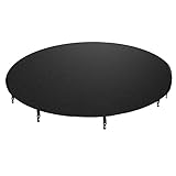 Wetterfeste Trampolin Abdeckplane | UV-beständig, Wasserdicht & Reißfest | Schutzplane Rund, passend für Ø 366 cm | Schützt vor Regen, Schnee & Staub | Langlebige Abdeckung für Outdoor-Trampoline