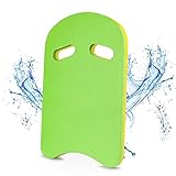 SHUOXI Schwimmbrett Schwimmhilfe Auftriebsbrett U-förmiges Wasserbrett Schwimmen Schwimmbrett Anfänger Training Schwimmen für Erwachsene Kinder Universal (Gelbgrün)
