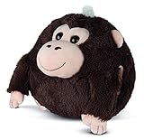 COZY NOXXIEZ Kuschelige Plüsch Kinder Handwärmer - Kuscheltier, Stofftier, Kopfkissen als Flauschiges Wärmekissen Plüschtier für Bett, Auto und Zuhause (Gorilla)