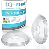 iQ-med Brustschalen | Made in Germany | Milchauffangschale und Brustwarzenschutz (2 Stück)