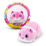 Pets Alive Hamster Mania von ZURU, Pink Hamster, Pet Nurture, Kuscheltier, Real Alive, 20+ Sounds Interaktiv, Elektronisches Haustier, (Pink)
