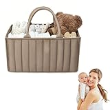 STEFUEWILL17 Großkapazitäts Wickelorganizer - Multifunktionaler Stauraum Windel Organizer, Hochwertige Praktische Baby Zubehör, Tragbarer Wickeltisch Organizer für Ausflüge mit Baby