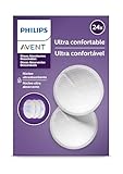 Philips Avent Disposable Breast Pads, SCF254/24 Pack of 24, Transparant