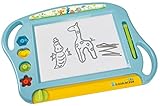 Simba 109462219 - KiKANiNCHEN Maltafel, 4 Stempel, Magnetstift, 45cm, ab 3 Jahre