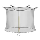 Baunsal® Trampolin Sicherheitsnetz Ø 305 cm (JS-IN) für 8 Netzstangen Netzhöhe 180 cm Ersatzteile Trampolin Netz Trampolin Schutznetz Sicherheitsnetz Kinder Trampolin Ersatznetz Trampolin Outdoor