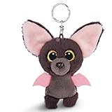 NICI Glubschis: Das Original – Glubschis Schlüsselanhänger Fledermaus Baako 9 cm – Fledermaus Kuscheltieranhänger mit Schlüsselring für Schlüsselband, Schlüsselbund & Schlüsselhalter – 45540