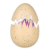 TE-Trend XXL Einhorn Ei Unicorn Egg Jumbo Ei Einhorn Eier Magisch Gipseier Wasser Kinder Spielzeug 115mm Mehrfarbig