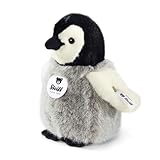 Steiff Kuscheltier Flaps Pinguin, Süßes Stofftier mit Kunststoffaugen, Kinder, Jungen & Mädchen, Plüschtier 16 cm, Klein, Mehrfarbig, 057144